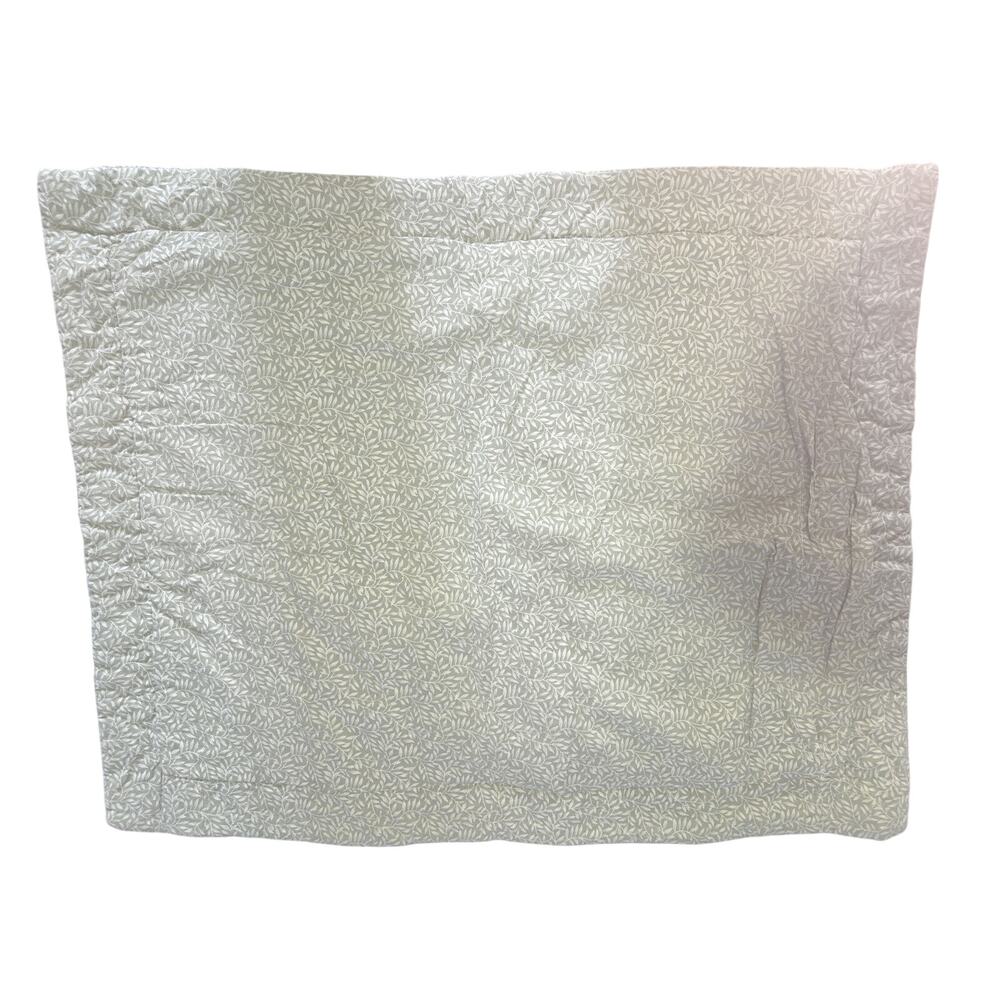 Vintage Double Wedding Band Patchwork Quilted Pillow Shams - Picture 4 of 5